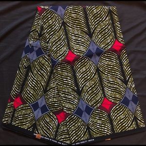 African Print Fabric| 100% Cotton 6Yards